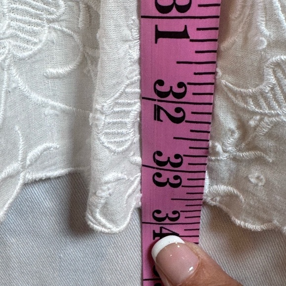 LOVESHACKFANCY
DONNA SKIRT - ANTIQUE WHITE - Picture 8 of 9